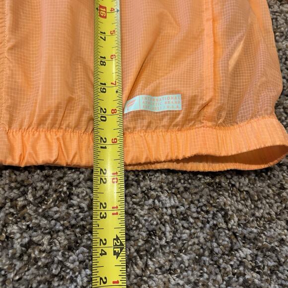 Fabletics Sport Payton Woven Jacket Large Peach Kiss Ombre Full Zip Pockets - Picture 11 of 13